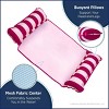 Aqua Leisure 4-in-1 Monterey Hammock Water Floats and Inflatables - Burgundy - 4 of 4