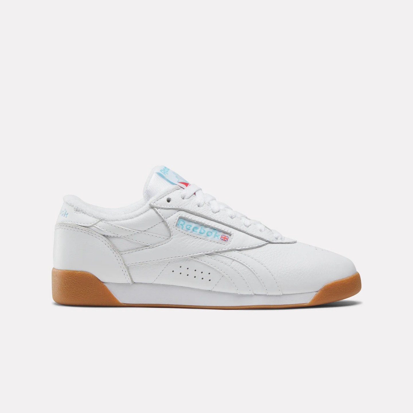 Женские кроссовки Reebok Freestyle Lo Shoes Size 6 White/White/Gum, цвет: Белый — фото 1