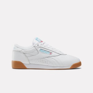 Reebok Women's Freestyle Lo Shoes Size 6 White/White/Gum : Target