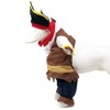 Pet Life 'Captain Snuggles' Pirate Uniform Dog Costume - 2 of 4