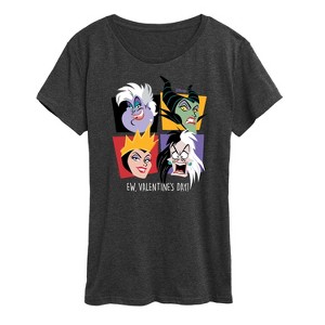 Women's - Disney Villains - Evil Queens Short Sleeve Graphic T-Shirt - 1 of 4