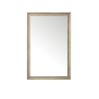 James Martin Signature Vanities Glenbrooke 26" Mirror, Whitewashed Oak