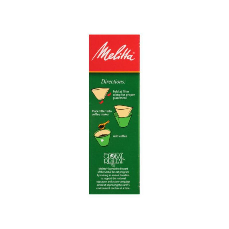 Melitta 100ct Coffee Filters - Natural Brown, 5 of 8
