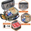 OPUX Tactical Lunch Box Men Adult, Insulated Large Cooler Bag with MOLLE, Mesh Side Pockets Pail Office Meal Prep - 3 of 4