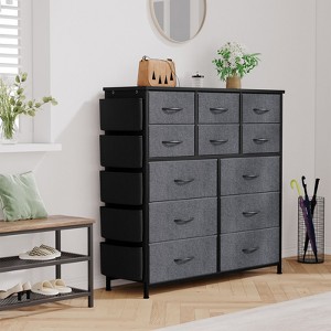 12 Drawer Dresser for Bedroom,Storage Dresser Organizer - 1 of 4