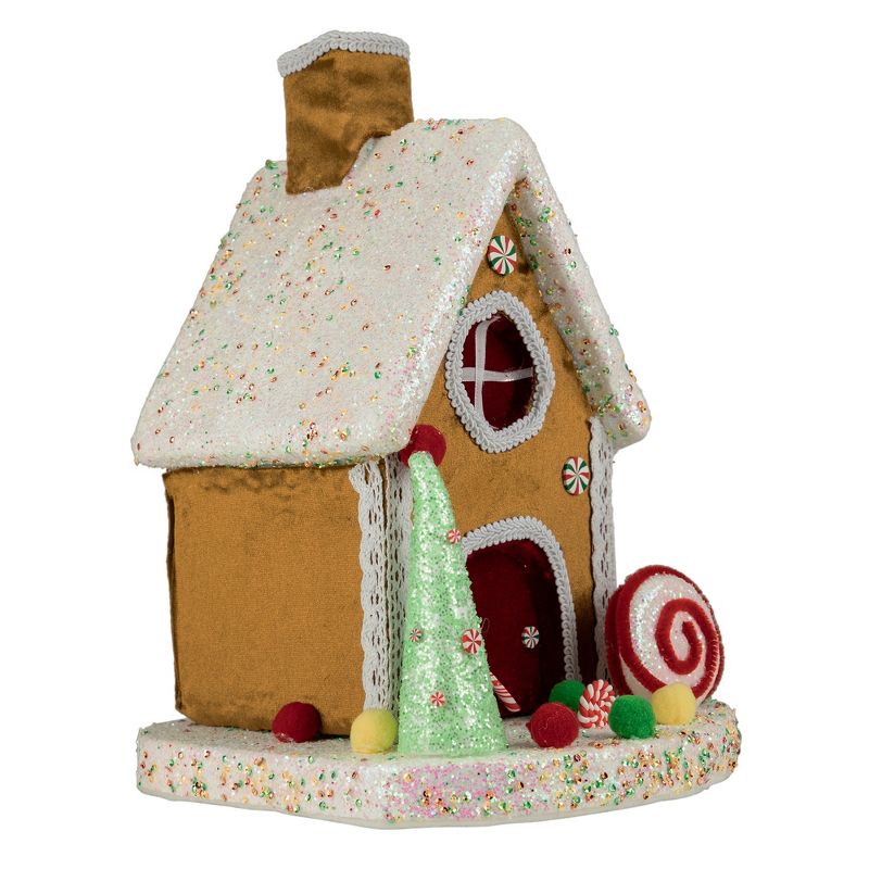 Northlight 13" Gingerbread Candy House Christmas Decoration, 5 of 9