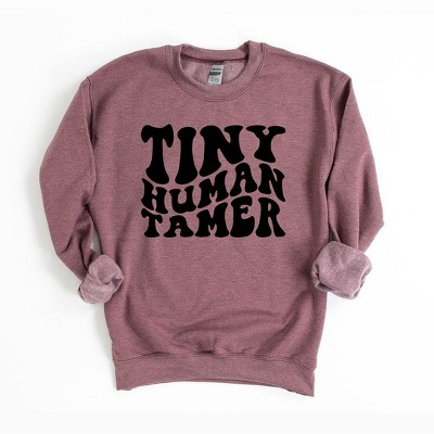 Simply Sage Market Women's Graphic Sweatshirt Tiny Human Tamer