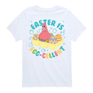 Boys' - SpongeBob Squarepants - Easter Is Egg Short Sleeve Graphic T-Shirt - 1 of 4