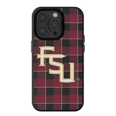 Keyscaper NCAA Plaid MagSafe Compatible Cell Phone Case for iPhone 16 Pro Max