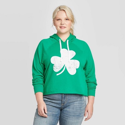 kelly green sweatshirt womens