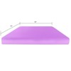 SEVOBAL Mattresses Gel Memory Foam Mattress with Cooling Comfort and Balanced Medium Firmness for Restful Sleep in Bedroom Use, Pink, 54"*75"*6" - 4 of 4