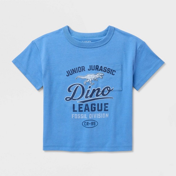 Camiseta gráfica de manga corta extragrande para niños pequeños - Cat & Jack™ 2