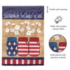 Magnolia Garden Southern By Grace of God Patriotic Jars 13 x 18 Inch Polyester Garden Flag - 2 of 2