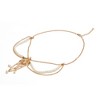 Unique Bargains Vintage Rhinestone Faux Pearls Headpiece Gold Tone 1 Pc - 4 of 4