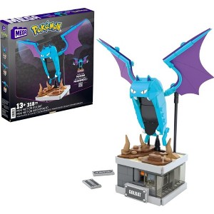 Mega Pokémon Building Toys Set Mini Motion Golbat with 313 Pieces, Wing Flapping Motion, 5 Inches Tall, - 1 of 4