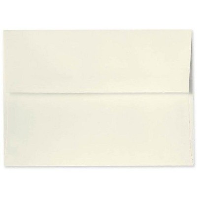 LUX A7 Invitation Envelopes 5 1/4 x 7 1/4  Natural - 100% Recycled 4880-NPC-250