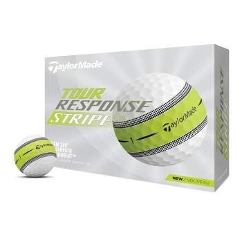 TaylorMade Tour Response Stripe Golf Balls - 12bp