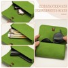Unique Bargains Felt Soft Portable Storage Scratch-Resistant Eyeglasses Bag 3 Pcs - 4 of 4