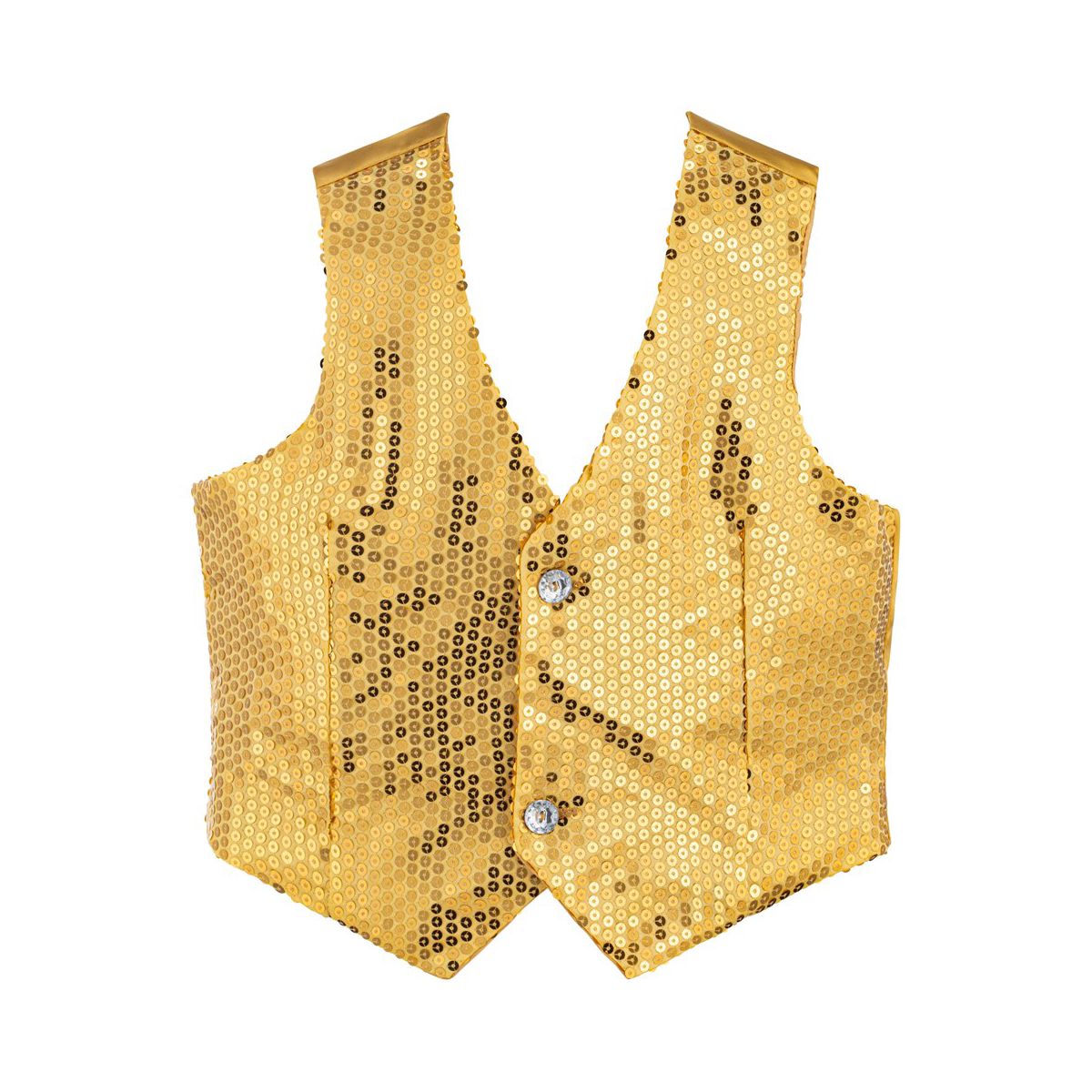 Dress Up America Sequin Vest -Shiny Dance Vest For Adults - thumbnail 3
