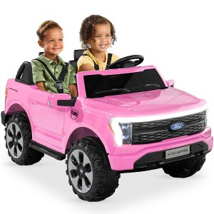 Best Choice Products Kids 24V Ride On Truck Officially Licensed Ford Lightning w/ Remote, LED Lights, 2 Speeds - 1 of 4