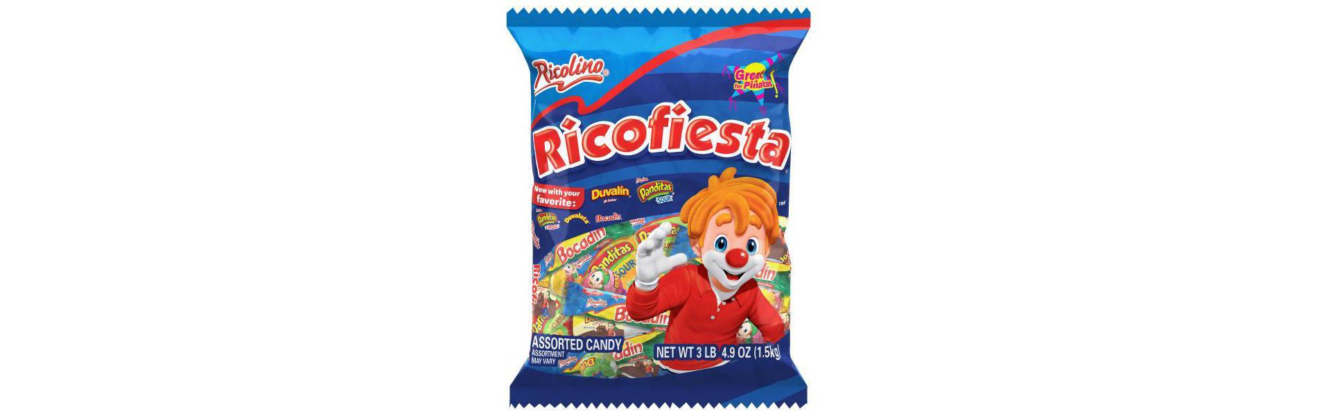 Ricolino Ricofiesta Candy - 3.3lb