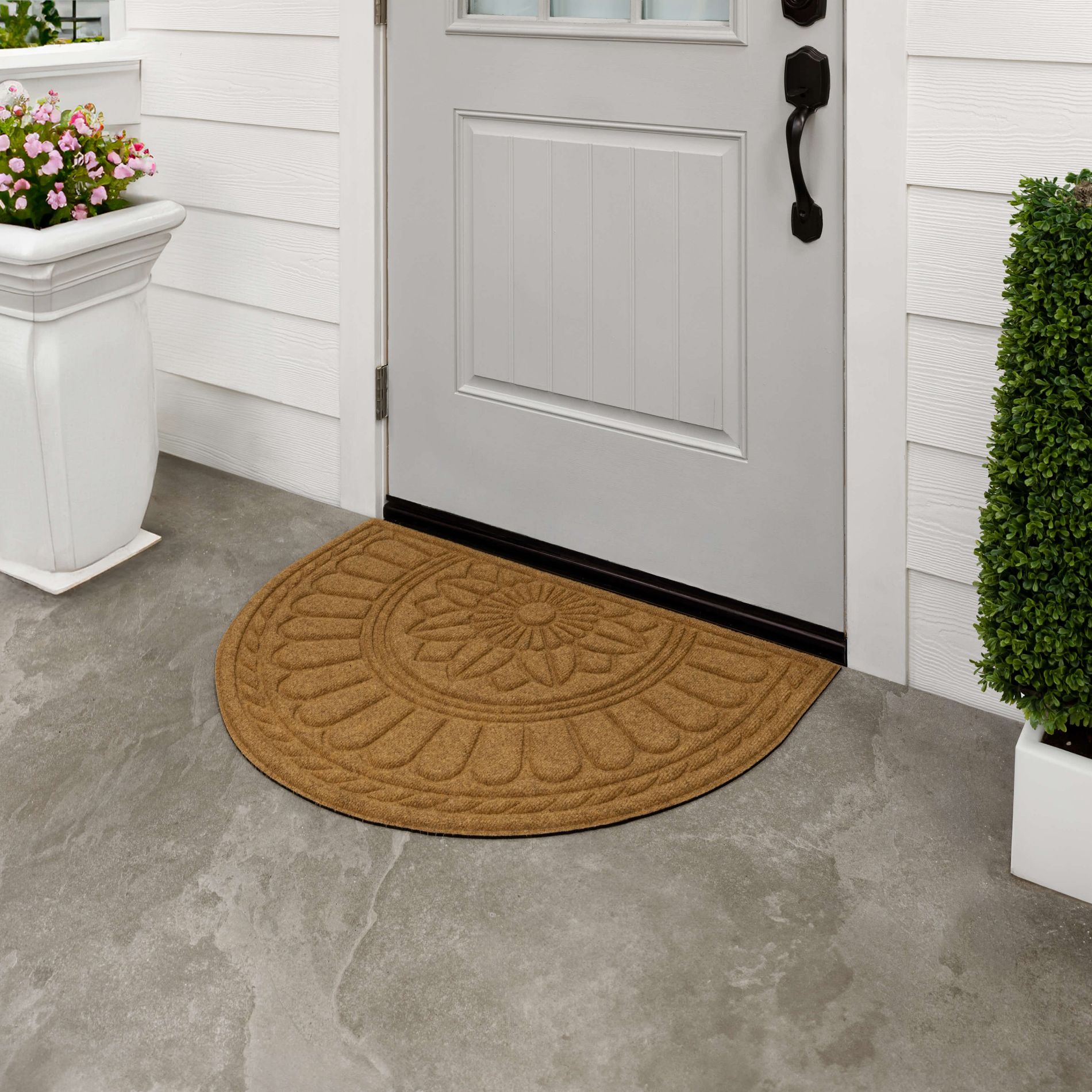 Cornice Slice Camel Door Mat