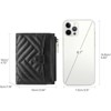 BEAFUP Women’s Small RFID Blocking Vegan Leather Wallet - Compact Lightweight Design for Travel & Daily Use, with Zipper Coin Pocket - 3 of 4