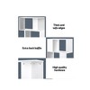 LIVAREEmlen White Three-Layer Simple Household Bookshelf - 4 of 4