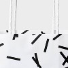 Black Confetti White Small Gift Bag - Spritz™ - 3 of 3