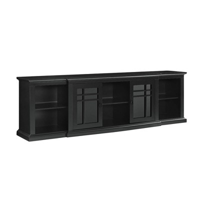 Transitional 2 Window Pane Door TV Stand for TVs up to 85" - Saracina Home