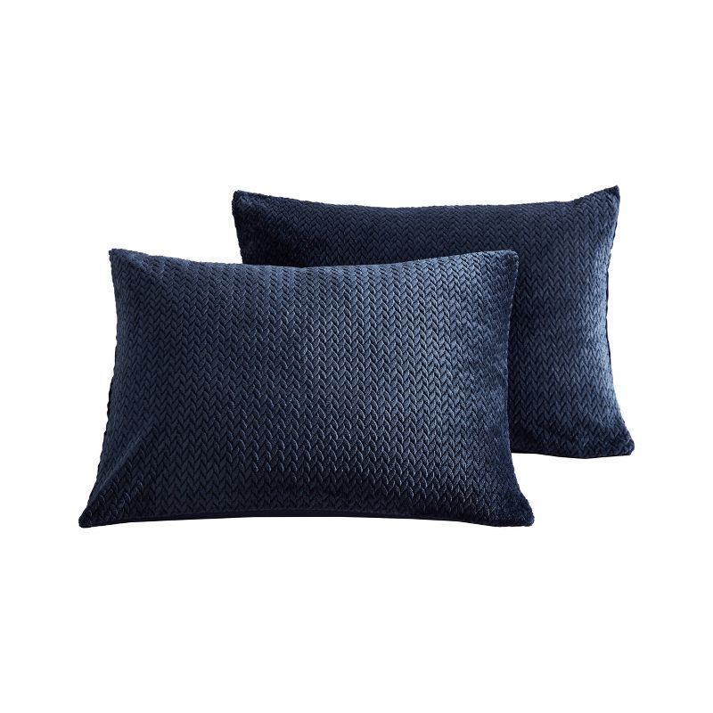Lele Jacquard Plush Comforter Set - Geneva Home Fashion, 4 of 5