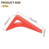 Unique Bargains TPR Material Flexible Sturdy Durable Window Door Stop 4 Pcs - 2 of 4