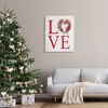 Stupell Industries Love with Heart Wreath, 30" x 40" - 2 of 4