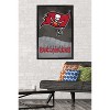 Trends International NFL Tampa Bay Buccaneers - Logo 20 Framed Wall Poster Prints - 2 of 4