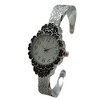 Olivia Pratt Elegant Flower Detailed Face Bangle Women Watch - 2 of 3