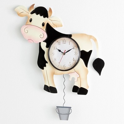 The Lakeside Collection Down on the Farm Pendulum Wall Clocks