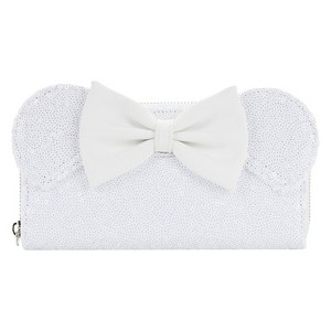 Loungefly Disney - Minnie Mouse Sequin Wedding Zip Around Wallet - 1 of 4