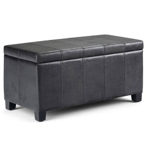 36" Lancaster Storage Ottoman Bench - WyndenHall - 1 of 4