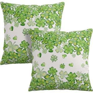 LISM Pillow Covers Cotton Linen Throw Pillow Case Set of 2 - 1 of 4