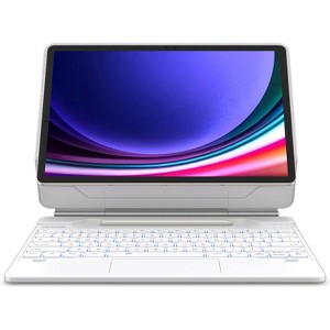 Dexnor for Samsung Galaxy Tab S10+ Plus/S9+ Plus/S9 FE+ Plus/S8+ Plus/S7+ Plus/S7 FE Case with Keyboard Floating Cantilever Magnetic Stand - 1 of 3