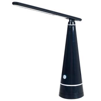 Lavish Home LED Desk Lamp with Contemporary Look and 4 Light Settings - Black