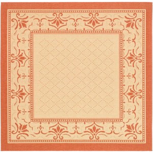 Courtyard CY0901 Power Loomed Indoor and Outdoor Rug - Safavieh - 1 of 4