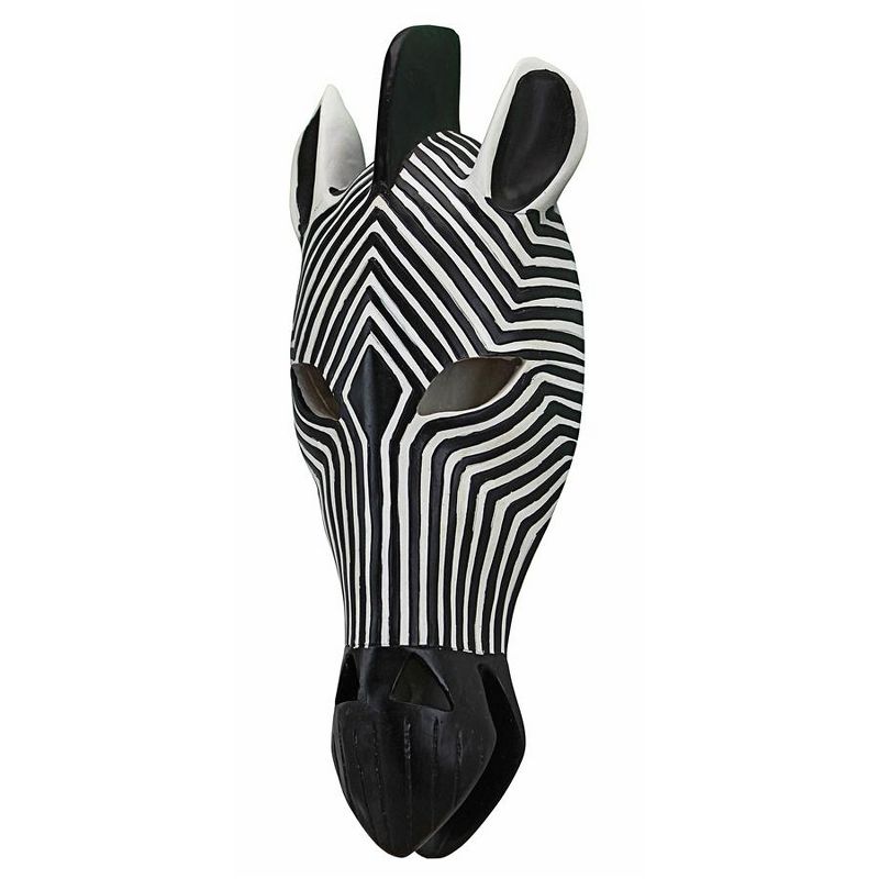 Design Toscano Zebra Mask, 3 of 7