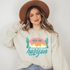 Simply Sage Market Women's Graphic Sweatshirt Seek The Horizon - 2 of 3