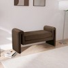 Meridian Furniture,Sloan Velvet Bench - 2 of 4