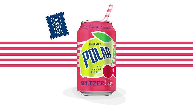 Polar Seltzerade Blueberry Lemonade - 8pk/12 fl oz Cans, 2 of 7, play video