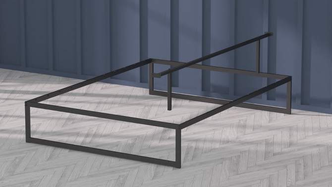 Abel 14" Metal Platform Bed Frame Black - Zinus, 2 of 9, play video