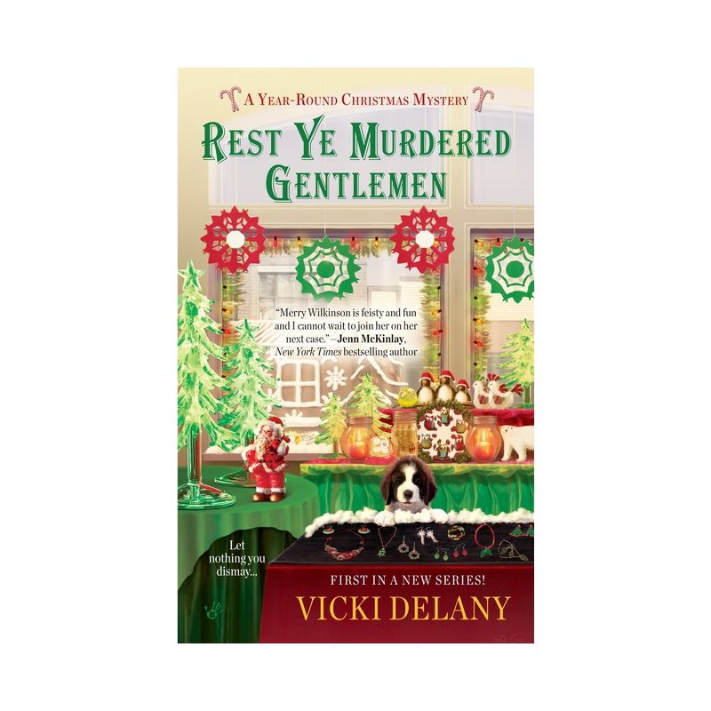 Rest Ye Murdered Gentlemen - (Year-Round Christmas Mystery) by  Vicki Delany (Paperback), 1 of 2