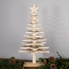 Northlight Star Cut-Outs Wooden Tree Christmas Decoration - 20.5" - 2 of 4