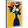 23"x33" Sunshine Flowers by Bo Anderson Framed Canvas Wall Art Print Bronze - Amanti Art - 2 of 4